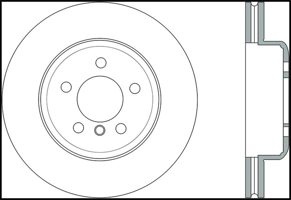 StopTech 127.34124R StopTech Sport Drilled/Slotted Brake Rotor; Front Right - Truck Part Superstore
