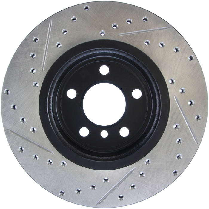 StopTech 127.34130L StopTech Sport Drilled/Slotted Brake Rotor; Front Left - Truck Part Superstore