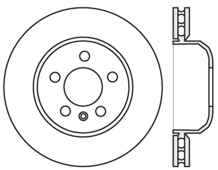 StopTech 127.34130L StopTech Sport Drilled/Slotted Brake Rotor; Front Left - Truck Part Superstore