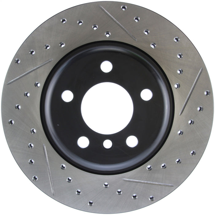 StopTech 127.34130L StopTech Sport Drilled/Slotted Brake Rotor; Front Left - Truck Part Superstore