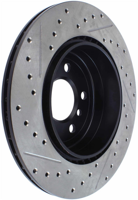 StopTech 127.34131L StopTech Sport Drilled/Slotted Brake Rotor; Rear Left - Truck Part Superstore