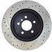 StopTech 127.34131L StopTech Sport Drilled/Slotted Brake Rotor; Rear Left - Truck Part Superstore