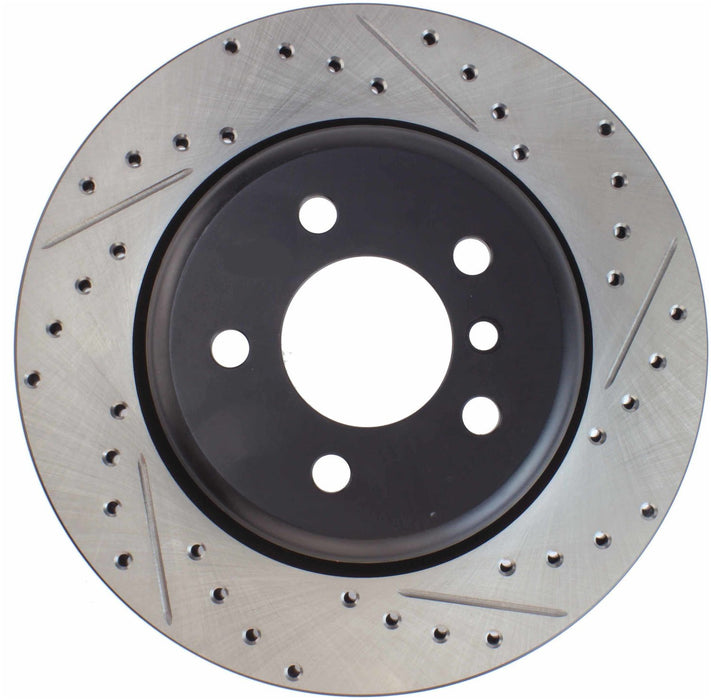 StopTech 127.34131L StopTech Sport Drilled/Slotted Brake Rotor; Rear Left - Truck Part Superstore
