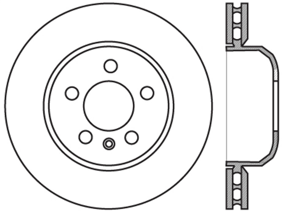 StopTech 127.34131R StopTech Sport Drilled/Slotted Brake Rotor; Rear Right - Truck Part Superstore