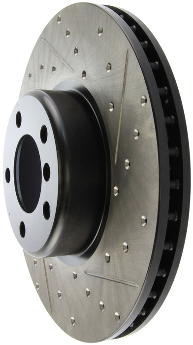StopTech 127.34140L StopTech Sport Drilled/Slotted Brake Rotor; Front Left - Truck Part Superstore