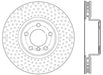 StopTech 127.34140L StopTech Sport Drilled/Slotted Brake Rotor; Front Left - Truck Part Superstore