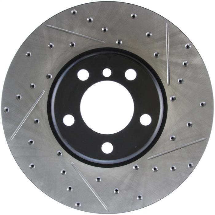 StopTech 127.34140L StopTech Sport Drilled/Slotted Brake Rotor; Front Left - Truck Part Superstore