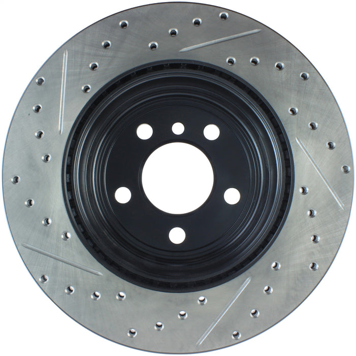 StopTech 127.34141L StopTech Sport Drilled/Slotted Brake Rotor; Rear Left - Truck Part Superstore