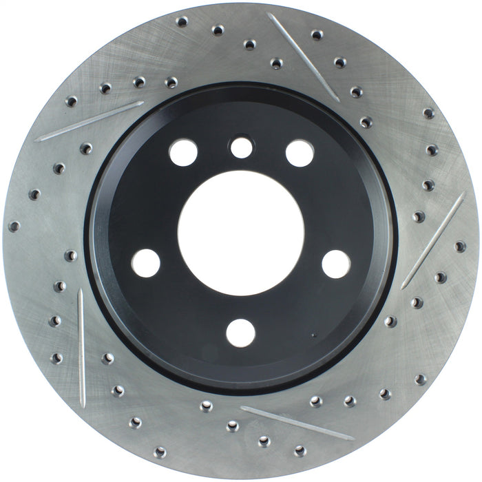 StopTech 127.34141L StopTech Sport Drilled/Slotted Brake Rotor; Rear Left - Truck Part Superstore