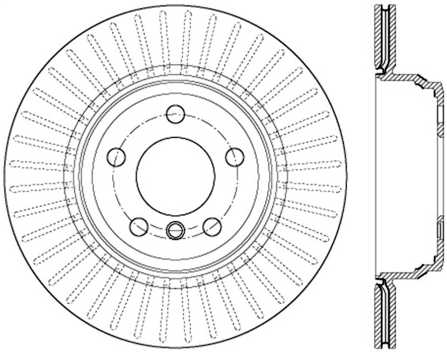 StopTech 127.34141R StopTech Sport Drilled/Slotted Brake Rotor; Rear Right - Truck Part Superstore