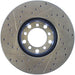 StopTech 127.35008CL StopTech Sport Cryo Drilled/Slotted Brake Rotor; Front Left - Truck Part Superstore