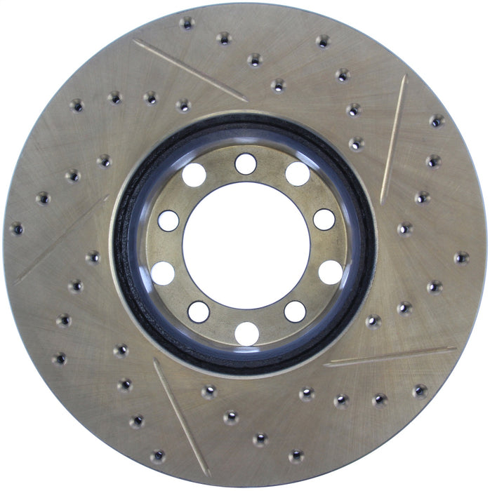 StopTech 127.35008CR StopTech Sport Cryo Drilled/Slotted Brake Rotor; Front Right - Truck Part Superstore
