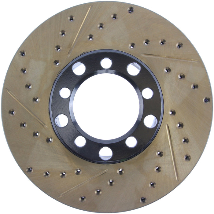 StopTech 127.35008CR StopTech Sport Cryo Drilled/Slotted Brake Rotor; Front Right - Truck Part Superstore
