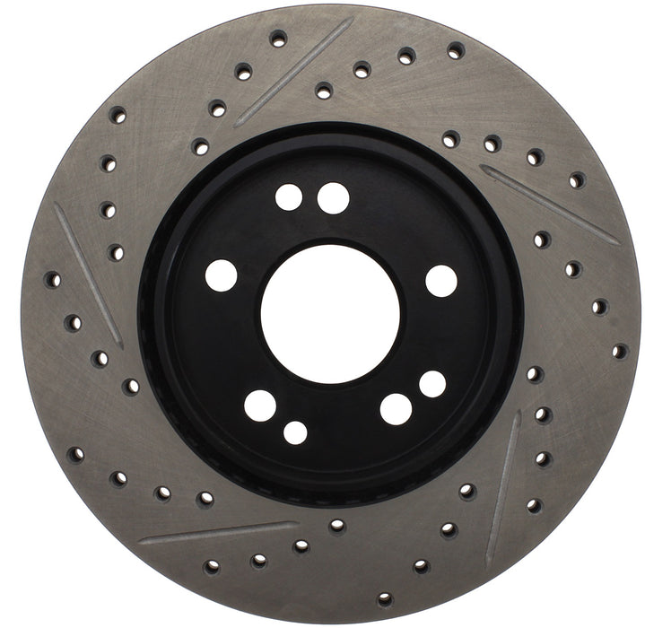 StopTech 127.35015L StopTech Sport Drilled/Slotted Brake Rotor; Front Left - Truck Part Superstore