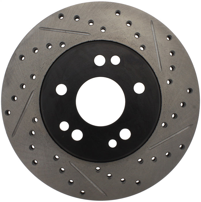 StopTech 127.35015L StopTech Sport Drilled/Slotted Brake Rotor; Front Left - Truck Part Superstore