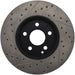 StopTech 127.35060L StopTech Sport Drilled/Slotted Brake Rotor; Front Left - Truck Part Superstore