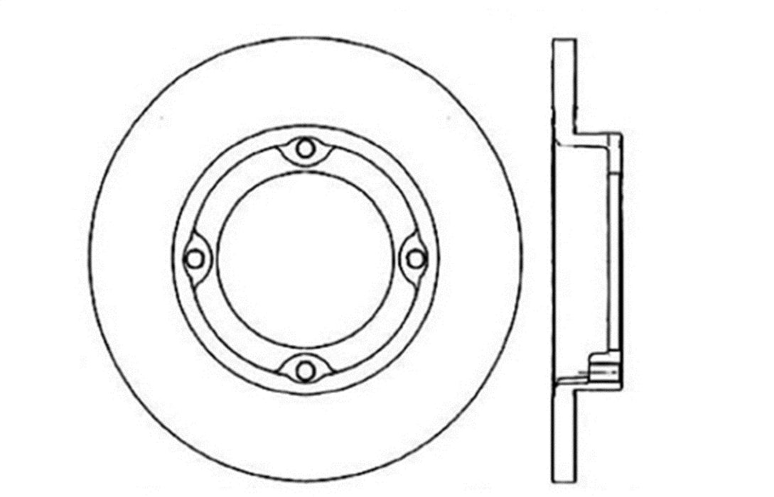 StopTech 127.40001R StopTech Sport Drilled/Slotted Brake Rotor; Front Right - Truck Part Superstore