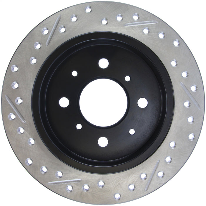 StopTech 127.40017L StopTech Sport Drilled/Slotted Brake Rotor; Rear Left - Truck Part Superstore