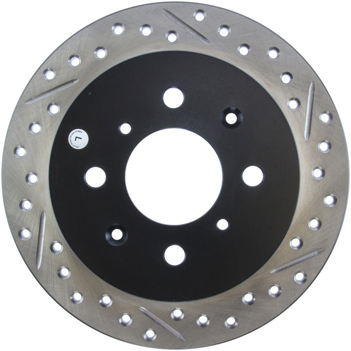 StopTech 127.40017L StopTech Sport Drilled/Slotted Brake Rotor; Rear Left - Truck Part Superstore
