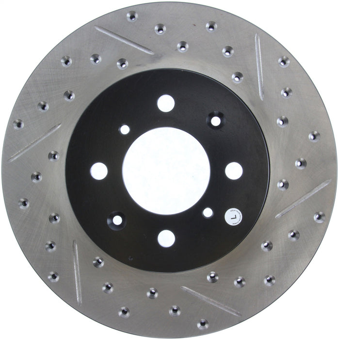 StopTech 127.40021L StopTech Sport Drilled/Slotted Brake Rotor; Front Left - Truck Part Superstore