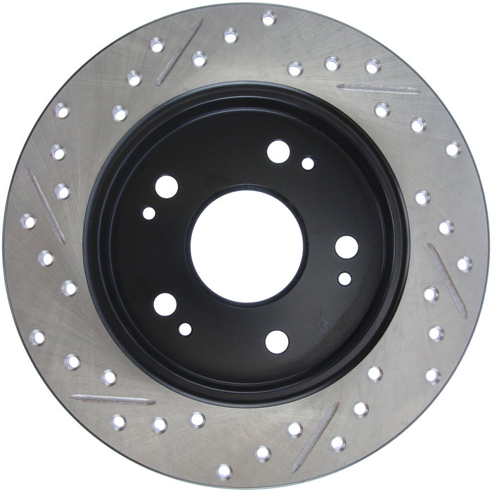 StopTech 127.40040L StopTech Sport Drilled/Slotted Brake Rotor; Rear Left - Truck Part Superstore