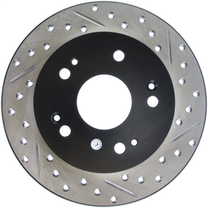 StopTech 127.40040L StopTech Sport Drilled/Slotted Brake Rotor; Rear Left - Truck Part Superstore
