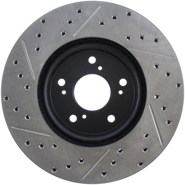 StopTech 127.40046L StopTech Sport Drilled/Slotted Brake Rotor; Front Left - Truck Part Superstore