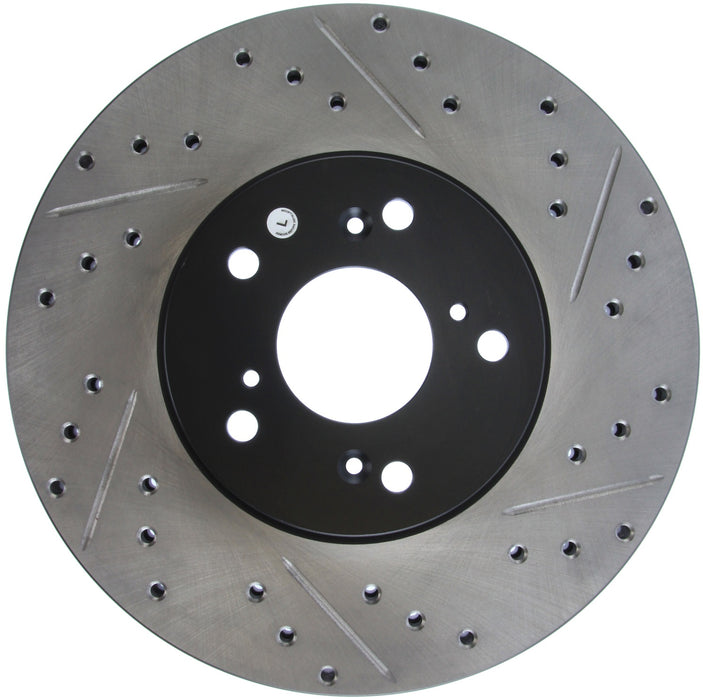 StopTech 127.40046L StopTech Sport Drilled/Slotted Brake Rotor; Front Left - Truck Part Superstore