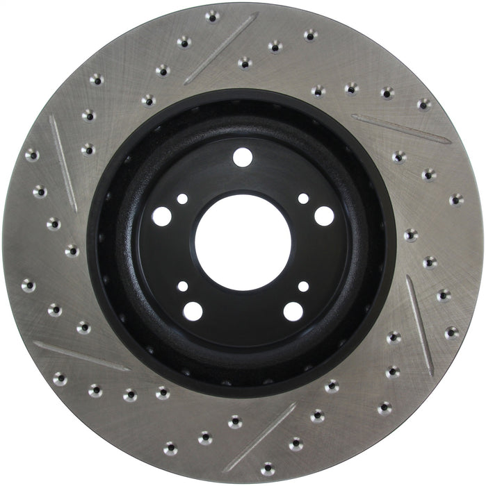 StopTech 127.40057L StopTech Sport Drilled/Slotted Brake Rotor; Front Left - Truck Part Superstore