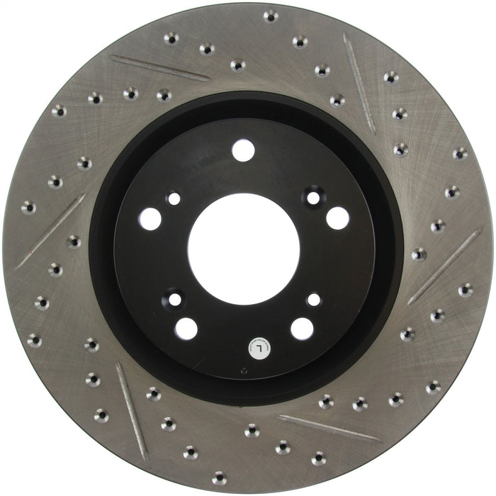 StopTech 127.40057L StopTech Sport Drilled/Slotted Brake Rotor; Front Left - Truck Part Superstore