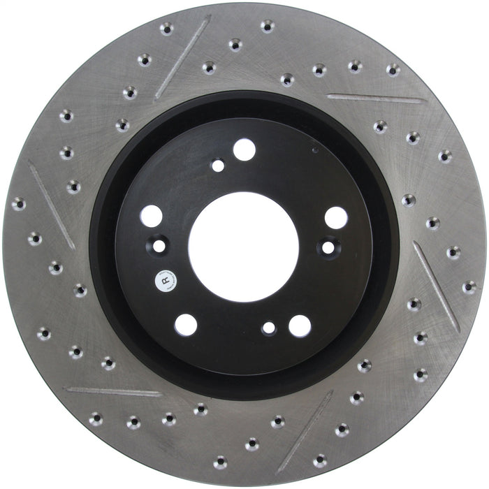 StopTech 127.40057R StopTech Sport Drilled/Slotted Brake Rotor; Front Right - Truck Part Superstore