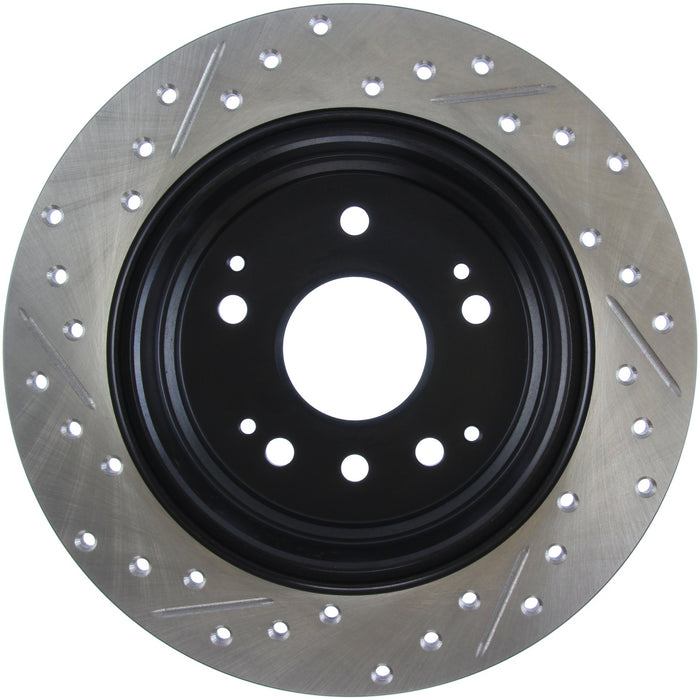 StopTech 127.40061L StopTech Sport Drilled/Slotted Brake Rotor; Rear Left - Truck Part Superstore