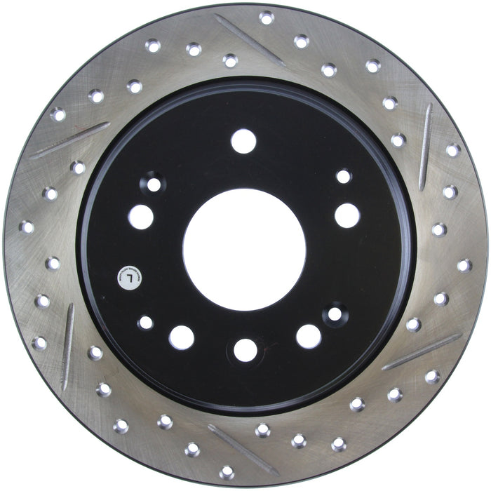 StopTech 127.40061L StopTech Sport Drilled/Slotted Brake Rotor; Rear Left - Truck Part Superstore