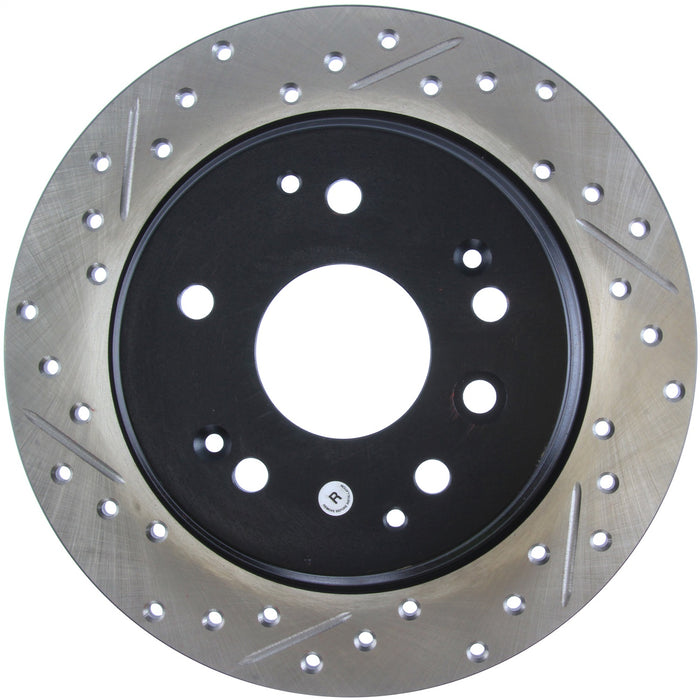 StopTech 127.40061R StopTech Sport Drilled/Slotted Brake Rotor; Rear Right - Truck Part Superstore