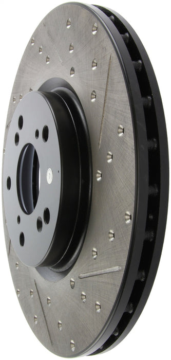 StopTech 127.40062L StopTech Sport Drilled/Slotted Brake Rotor; Front Left - Truck Part Superstore