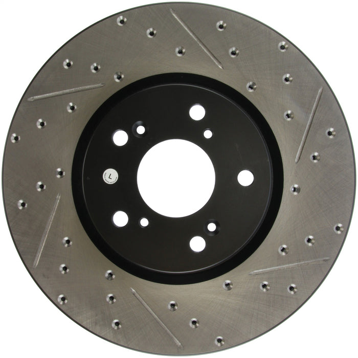 StopTech 127.40062L StopTech Sport Drilled/Slotted Brake Rotor; Front Left - Truck Part Superstore