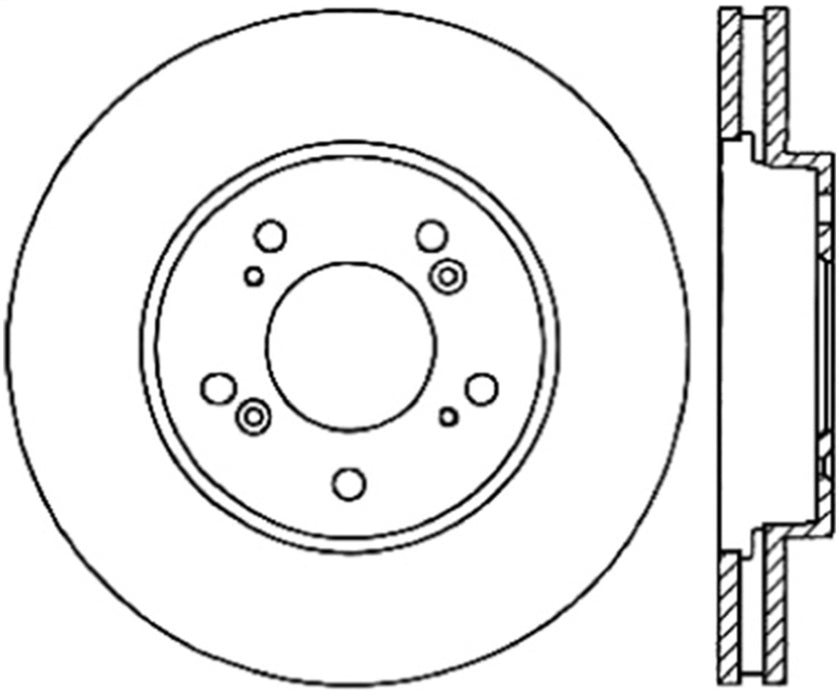 StopTech 127.40064R StopTech Sport Drilled/Slotted Brake Rotor; Front Right - Truck Part Superstore