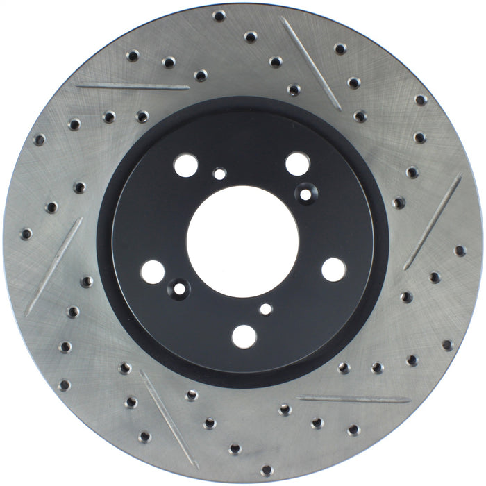 StopTech 127.40069L StopTech Sport Drilled/Slotted Brake Rotor; Front Left - Truck Part Superstore