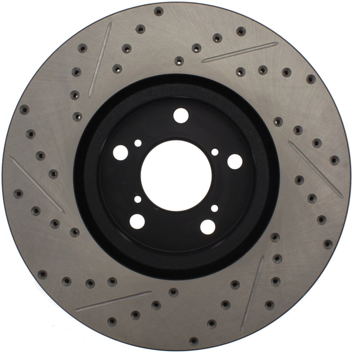 StopTech 127.40071L StopTech Sport Drilled/Slotted Brake Rotor; Front Left - Truck Part Superstore