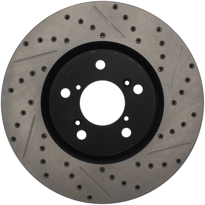 StopTech 127.40071L StopTech Sport Drilled/Slotted Brake Rotor; Front Left - Truck Part Superstore