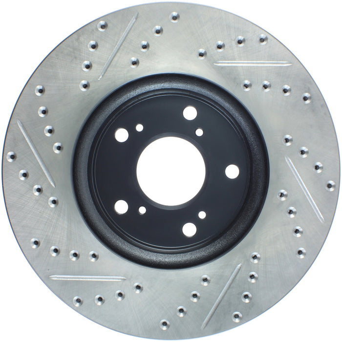 StopTech 127.40084L StopTech Sport Drilled/Slotted Brake Rotor; Front Left - Truck Part Superstore