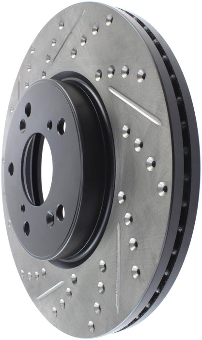 StopTech 127.40084R StopTech Sport Drilled/Slotted Brake Rotor; Front Right - Truck Part Superstore