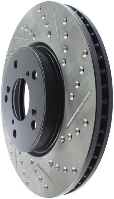 StopTech 127.40086L StopTech Sport Drilled/Slotted Brake Rotor; Front Left - Truck Part Superstore