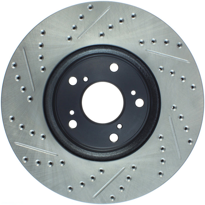 StopTech 127.40086L StopTech Sport Drilled/Slotted Brake Rotor; Front Left - Truck Part Superstore