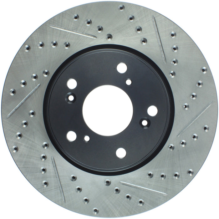 StopTech 127.40086L StopTech Sport Drilled/Slotted Brake Rotor; Front Left - Truck Part Superstore