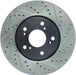 StopTech 127.40086L StopTech Sport Drilled/Slotted Brake Rotor; Front Left - Truck Part Superstore