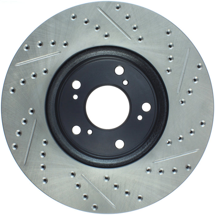StopTech 127.40086R StopTech Sport Drilled/Slotted Brake Rotor; Front Right - Truck Part Superstore
