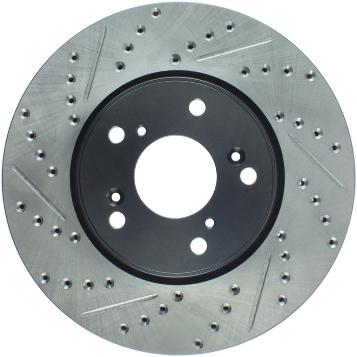 StopTech 127.40086R StopTech Sport Drilled/Slotted Brake Rotor; Front Right - Truck Part Superstore