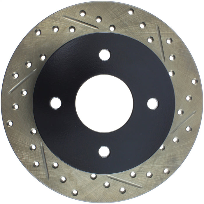StopTech 127.42014L StopTech Sport Drilled/Slotted Brake Rotor; Rear Left - Truck Part Superstore