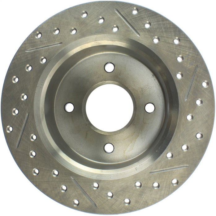 StopTech 127.42014R StopTech Sport Drilled/Slotted Brake Rotor; Rear Right - Truck Part Superstore